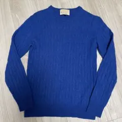 ビューティーアンドユースユナイテッドアローズ　カシミア100% ケーブルニット