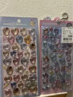 ちいかわ　ボンボンドロップシール　みんな　ポーズ　キャンディツイン