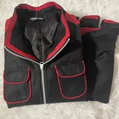 桃源暗鬼 練馬編 偵察部隊隊服 赤×黒 コスプレ衣装 コストモ製 サイズM
