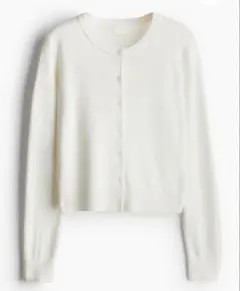 【新品タグ付き】H&M ファインニットカーディガン