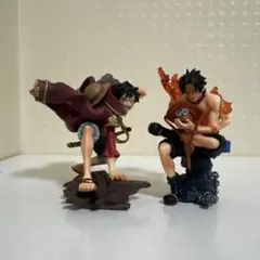 ワンピース エピソードオブキャラクターズ　ルフィ　エース　フィギュア　食玩
