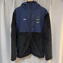 SOPH. FCRB Bristol フリースパーカー ネイビー/ブラック XL