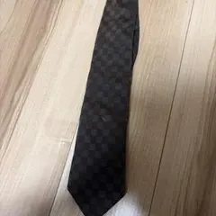 ✨️美品✨️ ルイヴィトン ネクタイ ダミエ モノグラム ボルドー