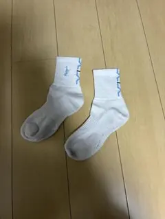 インザペイント バッソク ソックス 25〜28 ホワイト ブルー