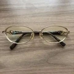 LANVIN オーバルフレーム メガネ(レディース)