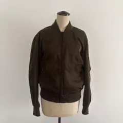 【GU】MA-1 カーキ　ユニセックス