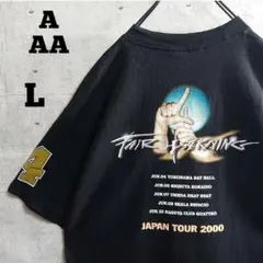 フェア・ウォーニング★00s ジャパンツアー バックプリント Tシャツ 黒 L