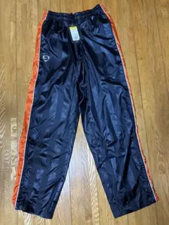 Nike ジャージパンツ ブラック/オレンジ S