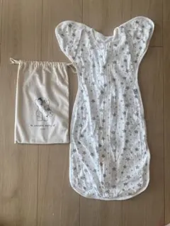 コットン100% 星柄スワドル M