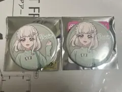 プリティストア　みつけた！なかよくショッピング　缶バッジ　田中ぷりん