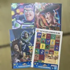 一番くじ　トイ・ストーリー I賞ポスター ＆ポストカード4種セット