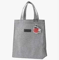 ファミリア　ギンガムチェック　トートバッグ