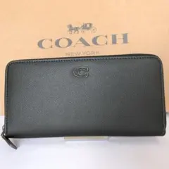 新品・未使用】COACH ブラック 長財布 型番:CC489 - メルカリ