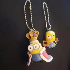 【中古品】ミニオンズ キーホルダー 2種 まとめ売り