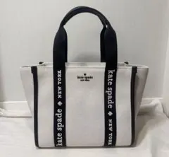 【期間限定値下げ】kate spade キャンバストートトートバッグKG767のサムネイル