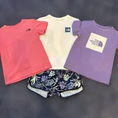 THE NORTH FACE Tシャツ 3枚セット・ショートパンツ