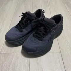 【正規品】HOKA ボンダイ8 ワイド スニーカー ランニングシューズ ブラック