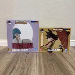 ドラゴンボール B賞 ブルマミラー付きフィギュア ラスワン賞　孫悟空