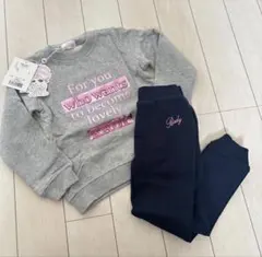 ちびレディ セットアップ 上下セット キッズ