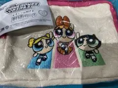 パワーパフガールズ チャーム付き 刺繍ポーチA ガチャ