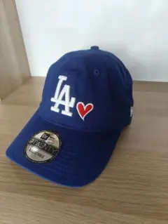 New Era LA ロゴ ベースボールキャップ ネイビー
