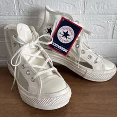 CONVERSE ALL STAR ホワイト ハイカット クリア