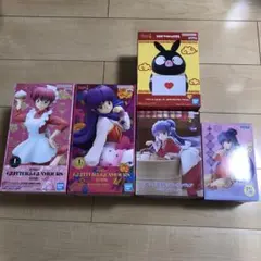 らんま1/2 ・早乙女乱馬 ・シャンプー・Pちゃん 5点セット