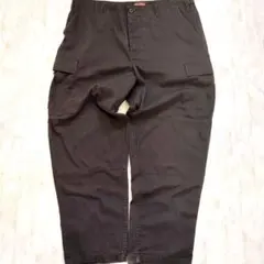 【極太XL】TRU-SPEC カーゴパンツ 黒 ダブルニー ワークパンツのサムネイル