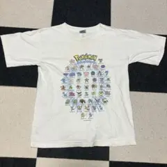 Pokemon tシャツ 90s ヴィンテージ 古着 レッド グリーン