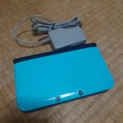 【限定色】Nintendo 3DS LL 本体 ターコイズ×ブラック