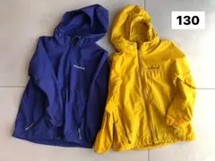 mont-bell ウインドブレーカー　130cm 2着セット