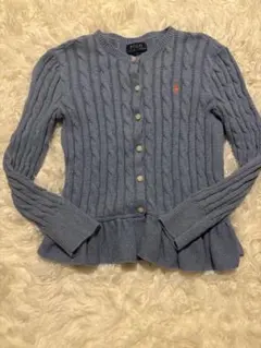 Polo Ralph Lauren ライトブルー カーディガン M
