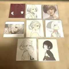 NieR ニーア レプリカント 15周年 消セナイ記録 ヨナ ミニ色紙 4点