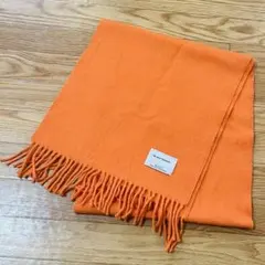 THE INOUE BROTHERS マフラー オレンジ 男女兼用