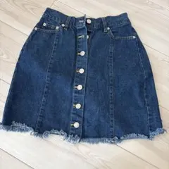 ⭐️INGNIフロントボタン デニムスカート Mサイズのサムネイル