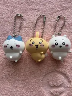 ちいかわ ハチワレ うさぎ フィギュア キーホルダー 3点セット