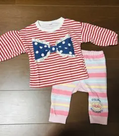 ベビー服　上下セット　80cm 長袖　90cm アンパンマン　パンツ　春服