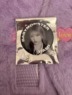 BABYMONSTERラミ　トレカアクリルチャーム缶バッジ　リングライトセット BABYMONSTER ラミ RUMIトレカセット - メルカリ