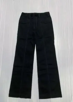 レディース　ストレートパンツ　ブラック　大きいサイズ　67cm
