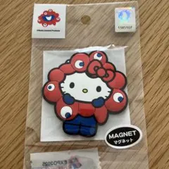 ハローキティ ミャクミャクEXPO2025 マグネット　大阪万博