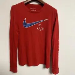 ナイキ レッド 長袖Tシャツ ボストンレッドソックス Mのサムネイル