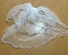 SALE！！！ホワイトチュールウェディングベール