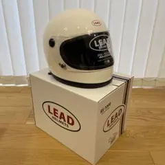 LEAD工業 RX-200R フルフェイスヘルメット ホワイト チンガード付属
