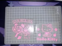 ヒスミニ、キティ　アイロンシート