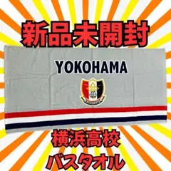 【新品未開封】横浜高校 応援バスタオル　グレーのサムネイル