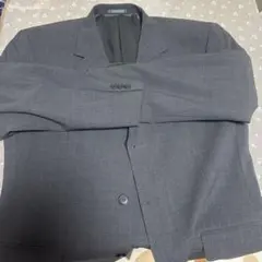 新品★激安スーツ　リクルート3Bスーツ　メンズセットアップ/グレー系　XL A7