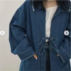 kastane 紐付きオーバージャケット