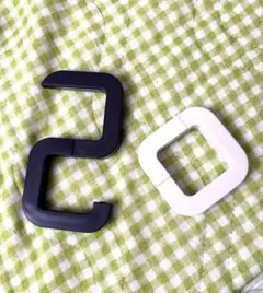 無印良品トラベルバッグハンガー バックフック　鞄かけ　S字フック　2個セット