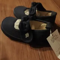 値下げしました！BeBe ネイビー 靴 シューズ 14cm