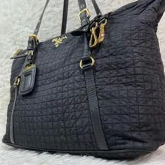 美品✨PRADA プラダ トートバッグ ショルダー キルティング 2way